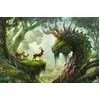 Image de Ravensburger - Puzzle Adulte - Puzzle 3000 pièces - Le réveil du Dragon de la forêt - Adultes et Enfants à partir de 14 Ans - Puzzle de qualité supérieure fabriqué en Europe - Fantastique - 12000808