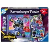 Image de Ravensburger - Puzzle Enfant - Lot de 3 Puzzles 49 pièces - Appel à Tous Les Batwheels ! - Fille ou garçon dès 5 Ans - Puzzle de qualité supérieure - 3 Posters Inclus - Batman - Aventure - 12001056