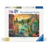 Image de Ravensburger Puzzle 12001516 - Lac idyllique de Côme - 750 pièces de Grandes pièces, Amusant avec des pièces de Puzzle Plus Grandes pour Toute la Famille