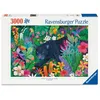 Image de Ravensburger-Puzzle Adulte 3000 pièces-Panthère dans la jungle-dès 14 ans-Puzzle de qualité supérieure fabriqué en Europe-12001748