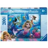 Image de Ravensburger - Puzzle Enfant - 200 pièces XXL - Le monde magique des Sirènes Suprêmes - dès 8 ans - 12004322