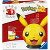 Image de Puzzle 3D Pokémon 72 pièces Pikachu RAVENSBURGER