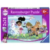 Image de Ravensburger - 4005556078318-2 Puzzles de 24 Pièces Aventures de Nella - Puzzle Enfant