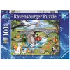 Image de Puzzle 100 pièces XXL Ravensburger La famille d'Animal Friends Disney en occasion ou reconditionné