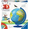 Image de Ravensburger Puzzle Kinderglobus in Deutscher Sprache, 180 Teile