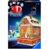 Image de Ravensburger Puzzle 3D avec LED - Maison en Pain d'Epices