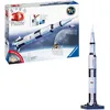 Image de Ravensburger - Puzzle 3D - Fusée Spatiale Saturne V - NASA - A partir de 8 Ans - 440 pièces numérotées à Assembler sans Colle - Accessoires de Finition Inclus - 11545