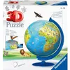 Image de Puzzle 3D Globe terrestre 180 pièces - Ravensburger - Éducatif - Sans colle - Dès 7 ans