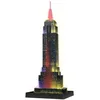Image de Ravensburger - Puzzle 3D Building - Empire State Building illuminé - A partir de 10 Ans - 216 pièces numérotées à Assembler sans Colle - Accessoires de Finition Inclus - 12566