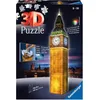 Image de Ravensburger - Puzzle 3D Building - Big Ben illuminé - A partir de 8 Ans - 216 pièces numérotées à Assembler sans Colle - Accessoires de Finition Inclus - 12588