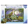 Image de Puzzle 200 pièces XXL Ravensburger Le royaume des dinosaures en occasion ou reconditionné