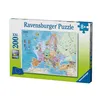 Image de Ravensburger - Puzzle 200 pièces XXL - Carte dEurope - Mixte - A partir de 8 ans