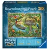 Image de Puzzle enfant Ravensburger Escape Un safari dans la jungle 368 pièces en occasion ou reconditionné