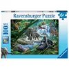 Image de Puzzle XXL Ravensburger Les animaux de la jungle 100 pièces en occasion ou reconditionné