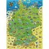 Image de Ravensburger Pièces XXL - Carte de l'Allemagne Colorée