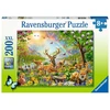 Image de Puzzle enfant Famille de cerfs gracieux
