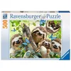Image de Ravensburger- Animals-Wild Selfie Paresseux, 14790, Argent (Silver), 20 x 14 inches (50 x 36 cm) When Complete