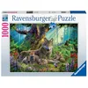Image de Ravensburger - Puzzle Adulte - Puzzle 1000 pièces - Famille de Loups dans la forêt - Adultes et Enfants à partir de 14 Ans - Puzzle de qualité supérieure - Animaux & Fantaisie - 12000477
