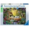 Image de Ravensburger - Puzzle Adulte - Puzzle 1500 p - Tigres au Plan d'eau - 16005