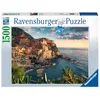 Image de Ravensburger - Puzzle Adulte - Puzzle 1500 p - Vue sur les Cinque Terre - 16227