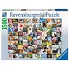 Image de Ravensburger - Puzzle Adulte - Puzzle 1500 p - 99 chats - 16235