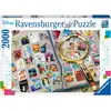 Image de Puzzle 2000 p - Mes timbres préférés / Disney