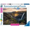 Image de Ravensburger - Puzzle Adulte - Puzzle 1000 p - La Cascade Háifoss, Islande (Puzzle Highlights) - 16738