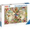 Image de Puzzle Ravensburger Carte de la flore et de la faune 3000 pièces en occasion ou reconditionné