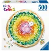 Image de Ravensburger - Puzzle Adulte - Puzzle Rond 500 pièces - Pizza (Circle of Colors) - Adultes et Enfants à partir de 12 Ans - Puzzle de qualité supérieure - 17347