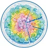 Image de Ravensburger - Puzzle Adulte - Puzzle Rond 500 pièces - Rainbow Cake (Circle of Colors) - Adultes et Enfants à partir de 12 Ans - Puzzle de qualité supérieure - 17349