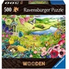 Image de Puzzle en bois Jardin sauvage