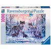 Image de Ravensburger - Puzzle Adulte - Puzzle 1000 p - Loups arctiques - 19146