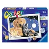 Image de Ravensburger- CreArt Série E - Tendresse devant le ciel étoilé - Jeu créatif pour Enfants - Peinture au Numéro dès 9 ans - inclus pièces bijoux - 20045 - Version italienne