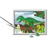 Image de Ravensburger CreArt Kit de peinture par numéros dinosaures itinérants pour enfants et adultes à partir de 7 ans   Kit de bricolage pour enfants