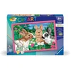 Image de CreArt Kids 31x21cm Lapins dans le pré Kit de peinture par numéros Numéro dArt Dès 9 ans 25847 Ravensburger