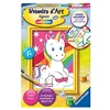 Image de Ravensburger   Numéro d’Art Mini Format   Adorable Licorne   Loisir créatif   Kit de Peinture par numéros   Activité détente et créative   Dès 7 Ans   28525   Version française
