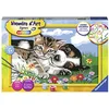 Image de Ravensburger   Numéro d’Art Grand Format   Une Belle amitié   Loisir créatif   Kit de Peinture par numéros   Activité détente et créative   Dès 7 Ans   28916   Version française