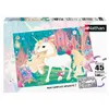 Image de Puzzle 45 pièces Nathan Jolie Licorne Poster Inclus en occasion ou reconditionné