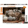 Image de Nathan - Puzzle 1500 pièces - Boules de poils et pelotes de laine - Adultes et enfants dès 14 ans - Puzzle de qualité supérieure - Collection Tendresse - 87790