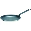 Image de GSW 860925 Gastro Traditionnel Lyonnaise de poêle à crêpes Aluminium, Argent/Noir, 26 cm