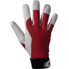 Image de Griffy Gants Taille 8 rouge/naturel cuir de chèvre nappé/Interlock sur carte SB