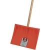 Image de Idealspaten 40410030 Enfants-Pelle à neige en Plastique, Rouge, 22 x 75 cm