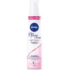 Image de NIVEA Soin & maintien Soft Touch Mousse de protection capillaire nourrissante avec protection contre la chaleur, panthénol et vitamine B3 pour un look naturellement beau (niveau de maintien 3)