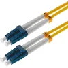 Image de HELOS LWL CABLE FIBRA LC/LC DUPLEX 9/125 M OS2 AMARILLO 2,0M