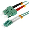 Image de HELOS LWL CABLE DE RED LC/SC DUPLEX 50/125?M OM3 AQUA 2,0M