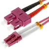 Image de HELOS LWL Cable DE Red LC/SC Duplex 50/125?M OM4 ERIKAVIOLETAT 2,0M