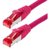 Image de Helos Câble Patch Cat. 6 (S/FTP, PIMF) 0,25 m Magenta