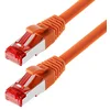 Image de Helos Câble Patch Cat. 6 (S/FTP, PIMF) 0,25 m Orange