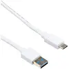Image de Helos Câble de Charge/données USB Type-C - USB 3.1 A mâle 1 m Blanc - Numérique/données - 181543