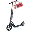 Image de HUDORA BigWheel Scooter Style 230 - Trottinette Stable en Aluminium avec Une Grande Plateforme - Réglable en Hauteur et Pliable - pour Adolescents et Adultes jusqu'à 120kg